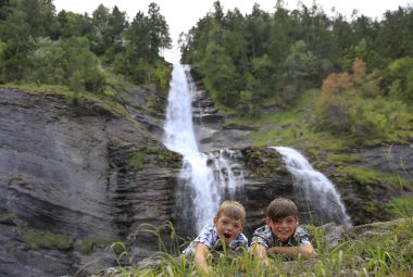 Cascade du Rouget waterfall