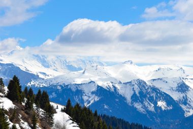 Joux Plane mountain pass and the ‘Bourgeoise’