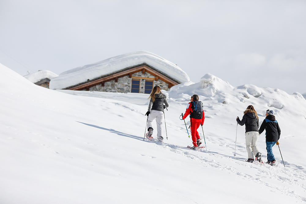 Itineraire raquettes en vallée du Giffre