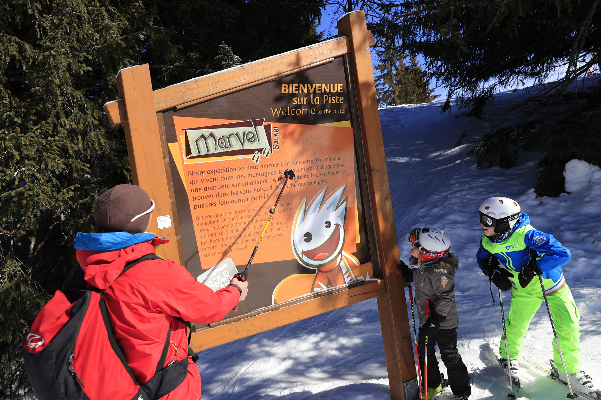 Ski passes at mini prices for under 8 years olds at Grand Massif