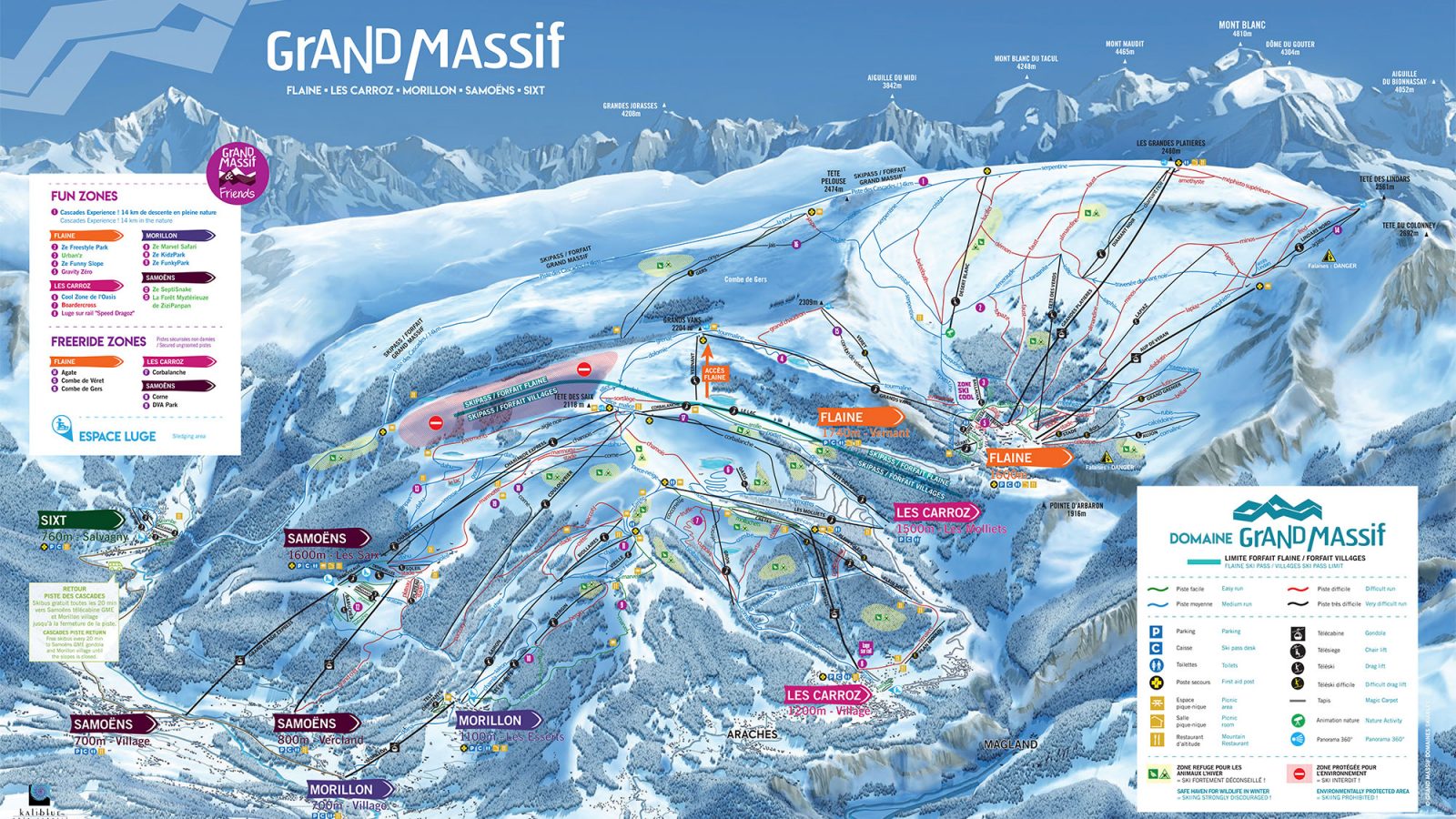 Map of the station