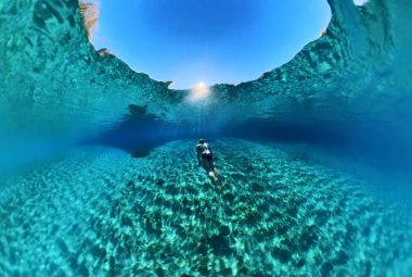 The Blue Lake Challenge: an ice swimming event