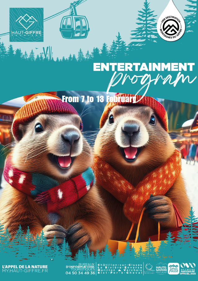 Entertainment program from 7 to 13 february
