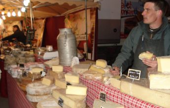 Local market in Morillon