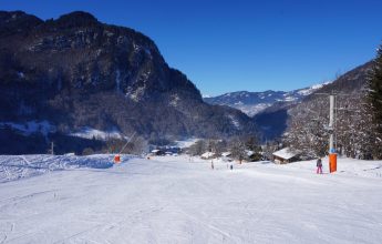 Sixt-Fer-à-Cheval Learning area for downhill skiing