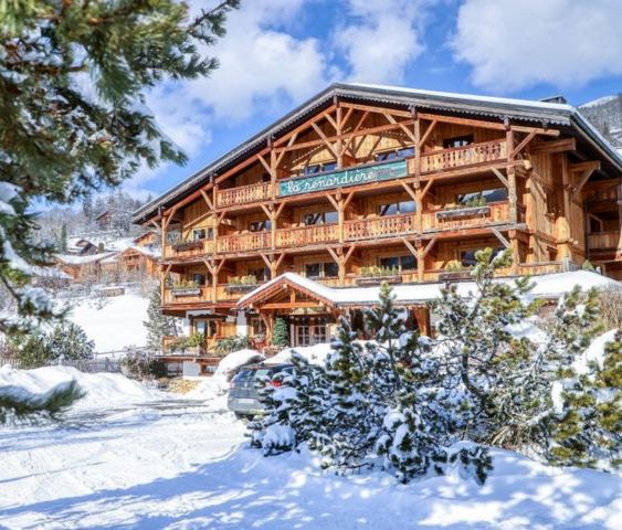 La Renardière in winter