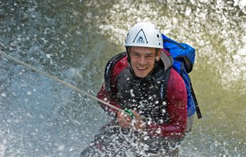 Supervised canyoning trip