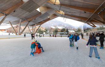 Artificial ice rink