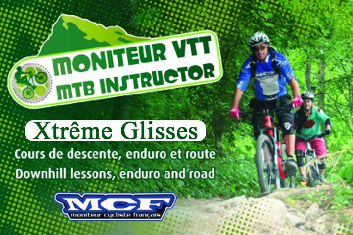Downhill mountain bike instructor Samoëns