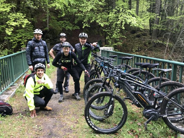 Supervision of Xtreme Glisses Samoëns group cycling course