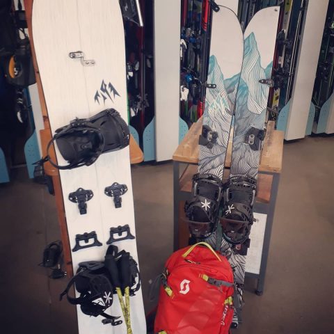 Splitboard rental