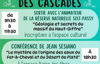 Au pays des cascades” conference