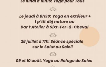 Yoga : séance spéciale sur le Salut au Soleil