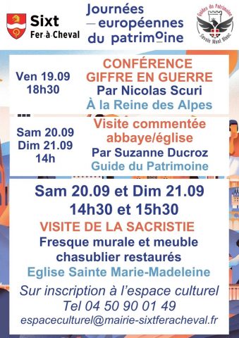 Conférence Giffre en Guerre par Nicolas Scuri_Sixt-Fer-à-Cheval