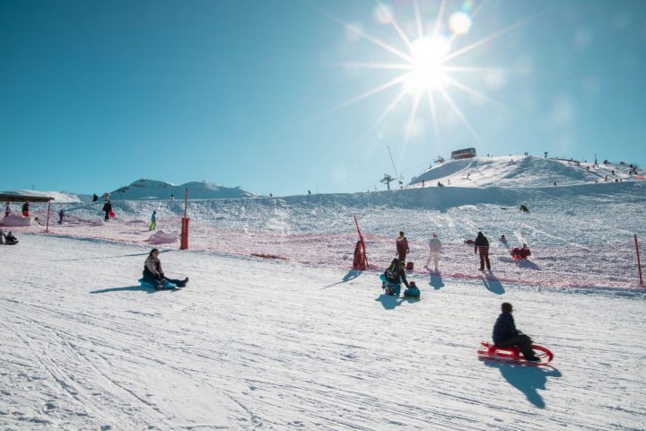 Sledge run at Samoëns 1600_Samoëns