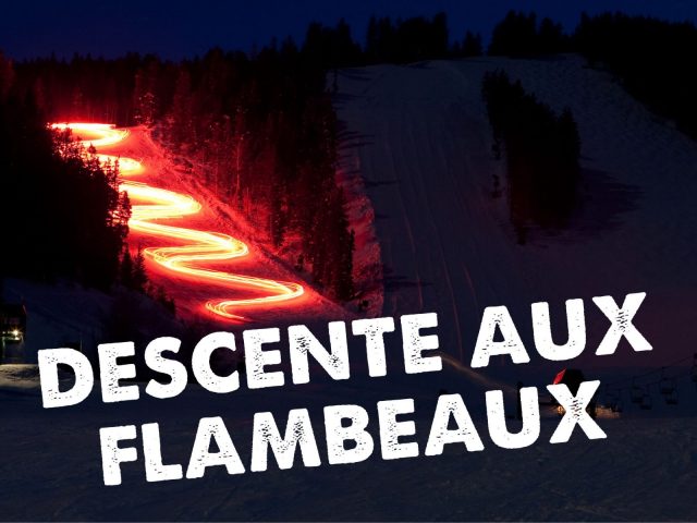 Christmas torchlight descent – Morillon 1100 Les Esserts_Morillon