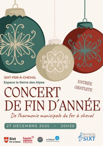 Concert de fin d’année de l’harmonie municipale du fer à cheval_Sixt-Fer-à-Cheval