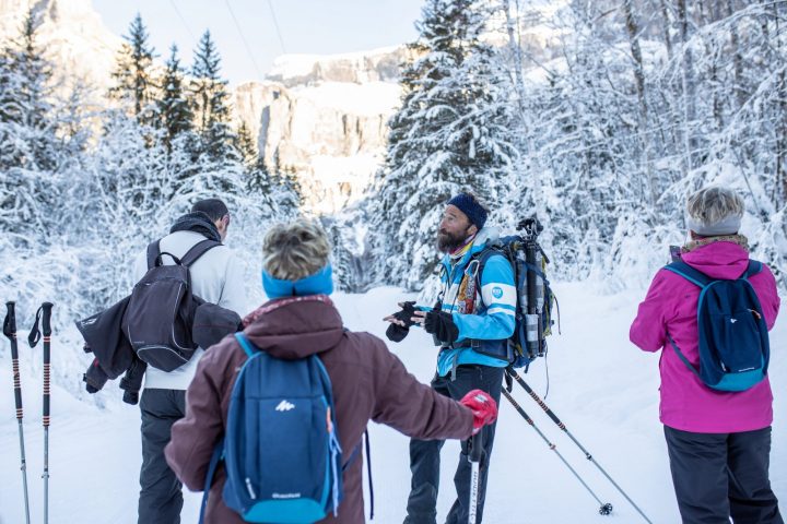 Snowshoe trekking: Ibex observation and nature reserve_Sixt-Fer-à-Cheval