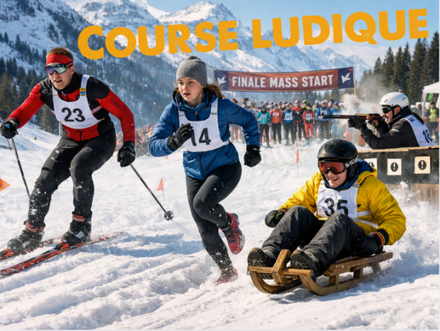 Fun run Cross-country skiing / Paret / Target shooting_Sixt-Fer-à-Cheval