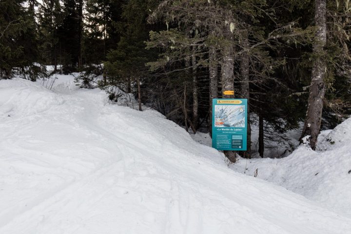 Montée du Lapiaz ski touring itinerary_Flaine