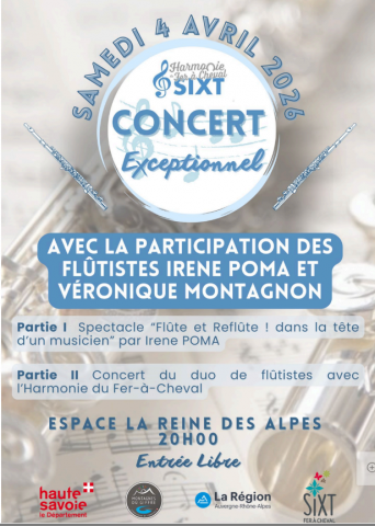 Special concert by the Sixt-Fer-à-Cheval brass band_Sixt-Fer-à-Cheval