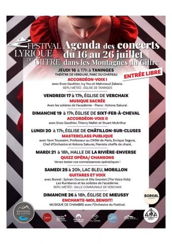 Festival lyrique du Giffre: Sacred music_Verchaix