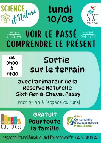 Science and Nature Series, “Seeing the Past, Understanding the Present.”_Sixt-Fer-à-Cheval