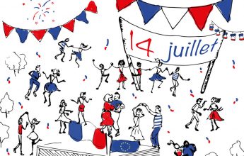 Blue, White, and Red Lake – National Day
