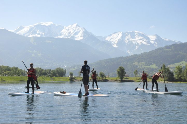 Supervised Stand-Up Paddle Outing – Lake and Arve descent_Samoëns