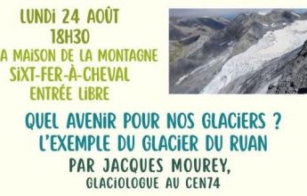 Quel avenir pour nos glaciers ? L’exemple du glacier du Ruan