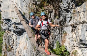 Via Ferrata du Mont : Lou Izès route