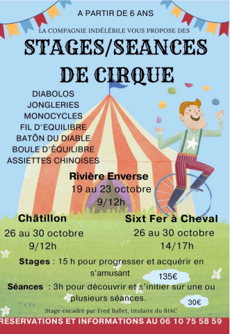 Circus Workshops / Classes – Châtillon-sur-Cluses_Châtillon-sur-Cluses
