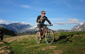 Downhill mountain bike track – La Stevan