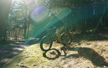Downhill mountain bike track – Dré dans l’Pentu