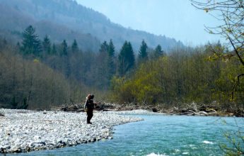 Trout fishing in the Giffre