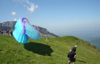 “Intermediate” paragliding course