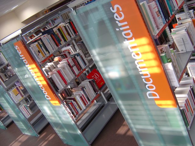 Library aisle