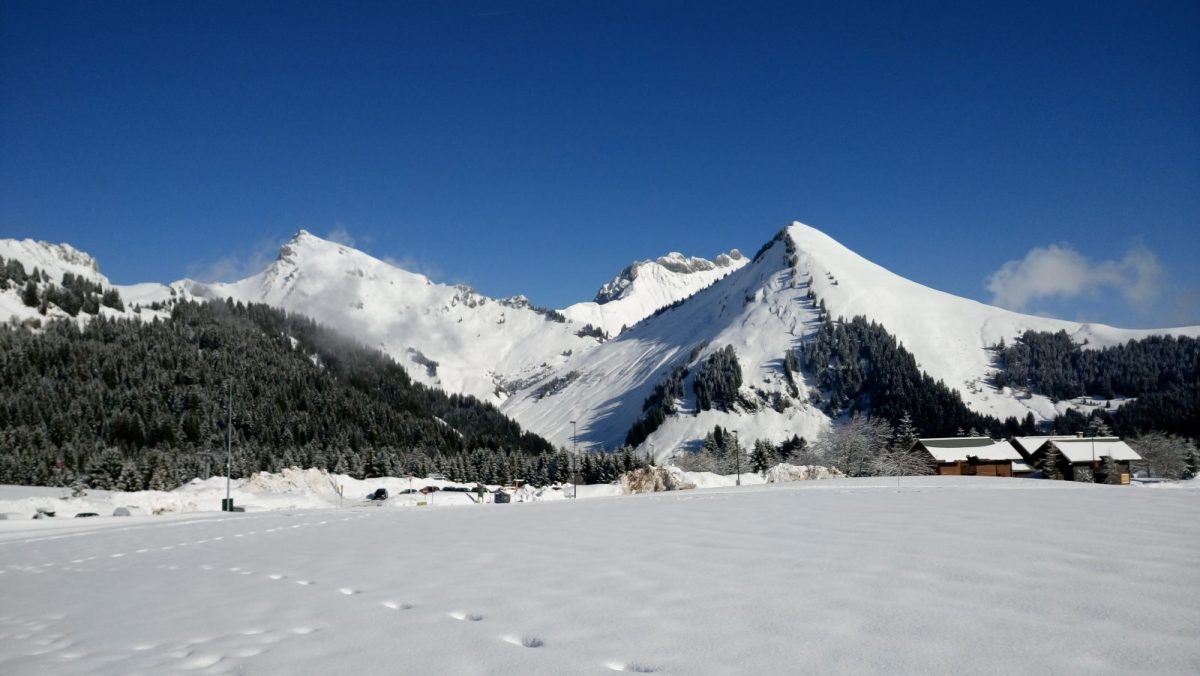 The Col de la Ramaz from Praz de Lys - Morillon Verchaix Sixt-Fer-à ...