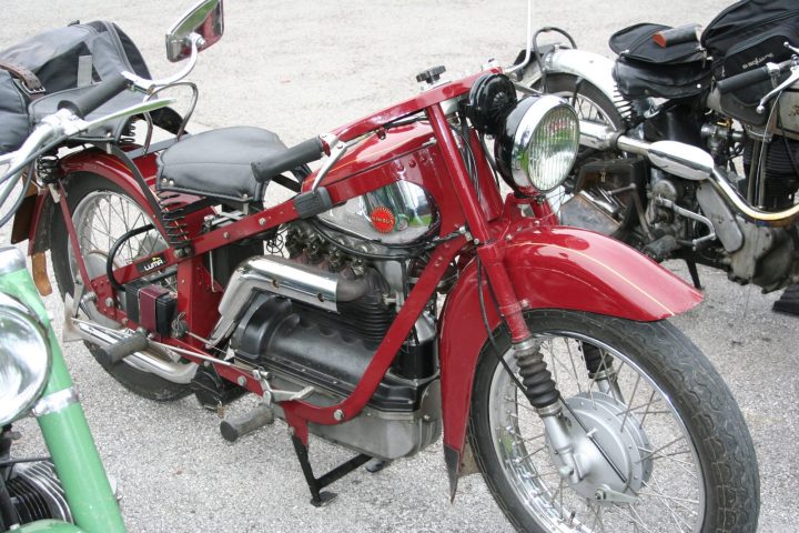 Motobike meeting at the Neige et Roc hotel