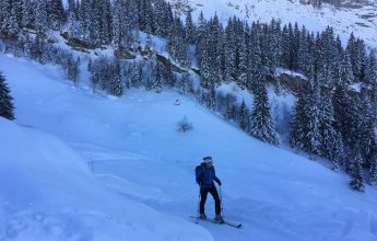 Discovery outing in ski touring