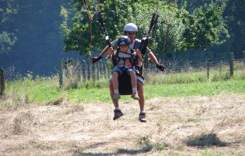 Introduction to paragliding for children