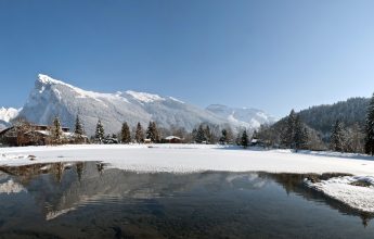 Walking itinerary: Lacs aux Dames and Bois de l’Etelley in winter